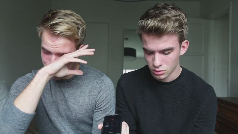 emotional video of twin brothers coming out to dad