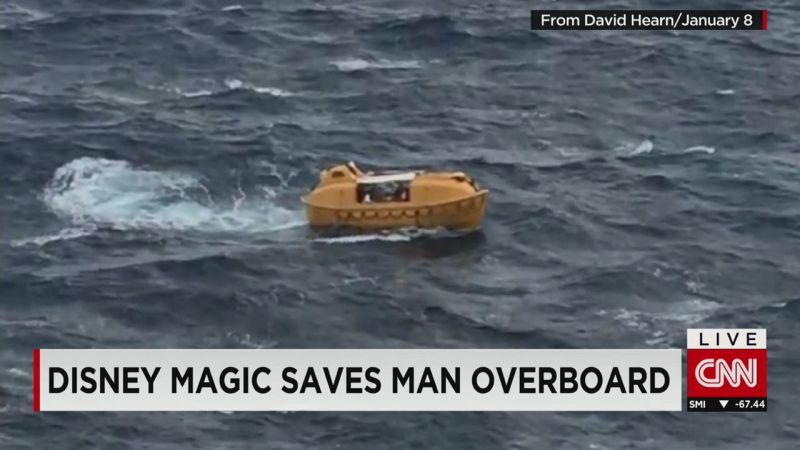 Disney Cruise Scoops Up Man Stranded In Water For Hours | CNN