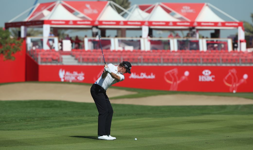 Thomas Pieters of Belgium continued his fine performances to sandwich Kaymer and McIlroy at 12-under-par after two rounds.