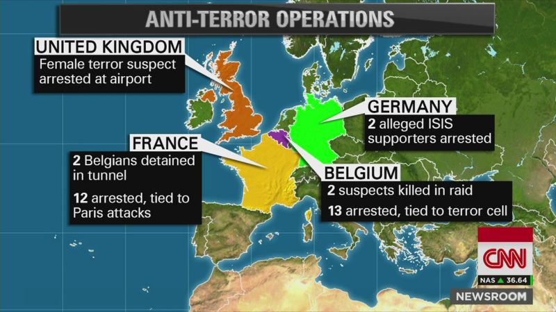 Europe Security Officials Rush To Spot Possible Threats CNN   150116142725 Nr Berman Vo Europe Terrorism Raids 00000912 