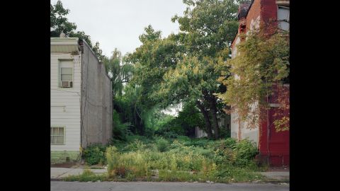 A vacant lot on Cecil B. Moore Avenue near North Marston Street, in 2010.