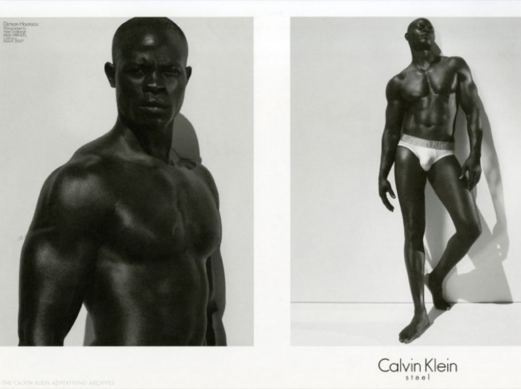Djimon Hounsou: en 2007, el actor dejó poco a la imaginación en sus anuncios de Calvin Klein.