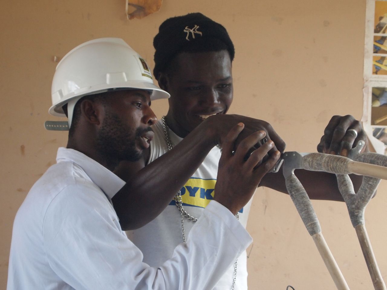 Booomers International founder Kwabena Danso takes his youth teams through the entire manufacturing process -- from harvesting of bamboo through to the final assembly of bespoke bicycles.