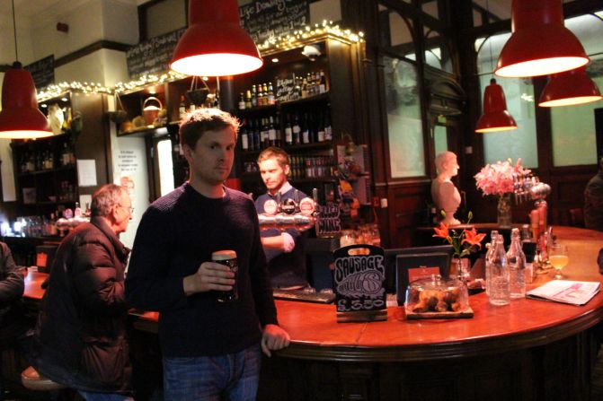 The American flew out to London to watch the Knicks play Milwaukee Bucks. They lost -- for the 16th time in a row.