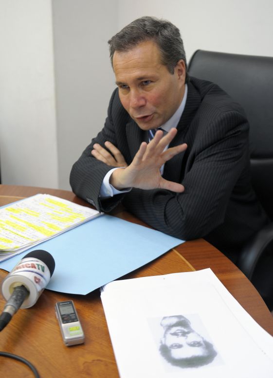La muerte del fiscal Alberto Nisman en Argentina.