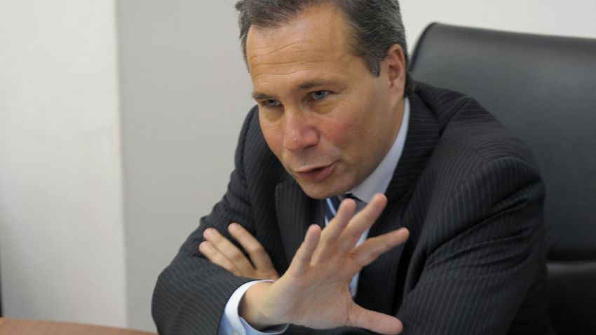 Caption:Argentina's Public Prosecutor Alberto Nisman gives a news conference in Buenos Aires on May 20, 2009. The Public Prosecutor's office on Wednesday released the portrait of Colombian national Samuel Salman El Reda, accused of being one of the leaders of local connection that carried out the terrorist attack against Jewish-Argentine organization AMIA on July 18, 1994, killing 85 people and wounding another 300. AFP PHOTO/JUAN MABROMATA (Photo credit should read JUAN MABROMATA/AFP/Getty Images)