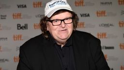 TORONTO, ON - SEPTEMBER 08:  Filmmaker Michael Moore attends the "Roger & Me" anniversary screening during the 2014 Toronto International Film Festival at Ryerson Theatre on September 8, 2014 in Toronto, Canada.  (Photo by Aaron Harris/Getty Images)