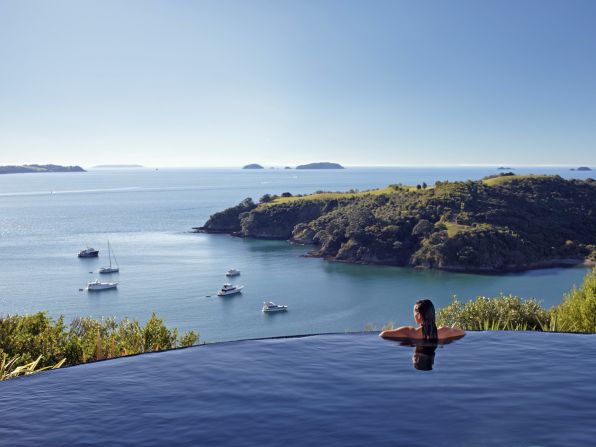 Earlier this year CNN sung the praises of Waiheke's sheltered beaches, emerald bays and boutique wineries in a roundup of <a href="index.php?page=&url=http%3A%2F%2Fedition.cnn.com%2F2015%2F02%2F10%2Ftravel%2Fromantic-destinations%2F">romantic destinations</a>. Delamore Lodge's heated infinity pool has incredible views over Owhaneke Bay. 