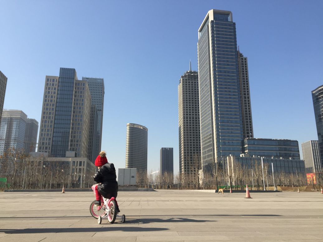 China's government spent billions developing Yujiapu, a financial district in the northern city of Tianjin. It was supposed to look like Manhattan but is now half-built and largely empty. CNN takes a look. 
