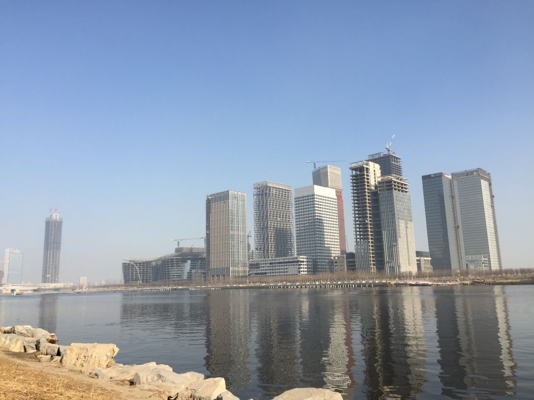 The Chinese government denies reports this project has run out of money but an empty financial district is an alarming sign for the world's second largest economy. 