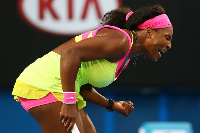 Women's top-seed Serena Williams, pictured, started her tournament by toppling Belgium's Alison Van Uytvanck. 