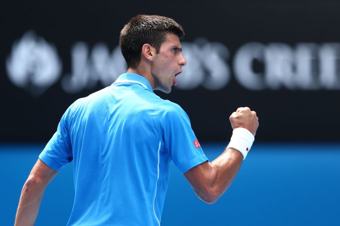 In the men's draw, Novak Djokovic -- going for a fifth Australian Open title -- got past Slovenia's Aljaz Bedene in straight sets.