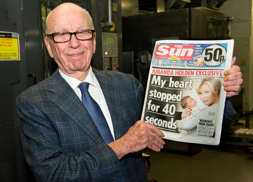 Forget about fathers in their sixties. Media mogul Rupert Murdoch was 72 when he had Chloe in 2003 with ex-wife Wendi Deng.