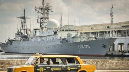russia spy ship Viktor Leonov 2014