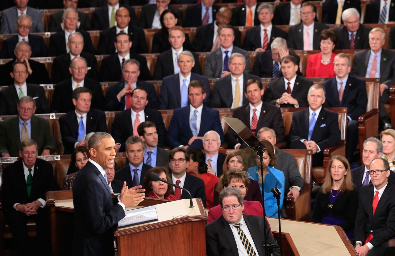 The President became the first to say the words "lesbian," "bisexual" and "transgender" in a State of the Union address.