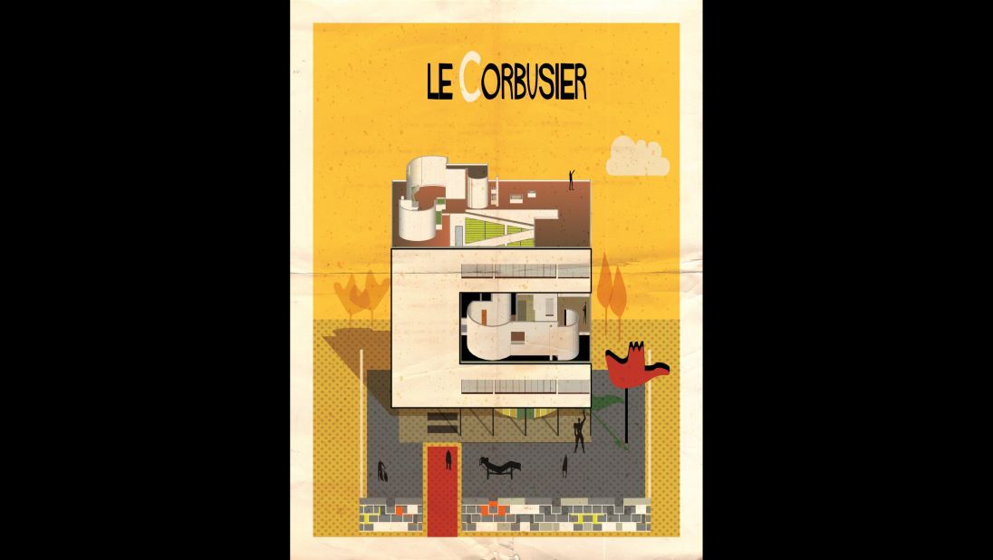 <br /><strong>1887-1965</strong><br /><strong>French-Swiss</strong><br />Le Corbusier is arguably the 20th century's most important architect. The Swiss-born French godfather of modernism -- real name Charles-Édouard Jeanneret-Gris -- set the template for the "International Style's" clean geometric forms in concrete and ste<br /><br />He designed more than 75 buildings in 12 different countries, but these creations are swamped by hundreds of incredibly ambitious, never-built plans for buildings and citi<br /><br />But he has also divided critics right down the line. As the modern city's most influential designer, Le Corbusier takes blame for both his own rigid formalism and the failings of dreary post-war tower blocks, built by inferior imposters without the same focus on space, light, and communit<br /><br /><strong>Quote: </strong>"A house is a machine for living in<br /><strong>Iconic building: </strong><a href="http://www.dezeen.com/2014/09/15/le-corbusier-unite-d-habitation-cite-radieuse-marseille-brutalist-architecture/" target="_blank" target="_blank">Unité d'Habitation, Marseille </a>