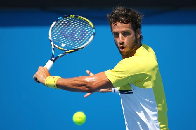 Feliciano Lopez admits he's lucky to still be in the tournament. The 12th seed -- for the second straight round -- saved a match point to advance. On Thursday, Lopez's opponent, Adrian Mannarino, retired in the fourth set.