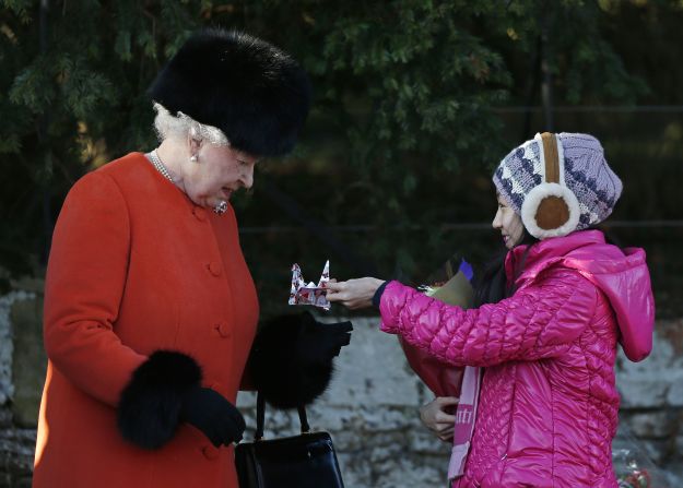 Presents which don't go on display in the Queen's official residencies are stored at the Royal Archive at Windsor Castle.