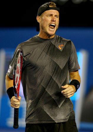 There will be no fairy-tale ending for Aussie Lleyton Hewitt in Melbourne. The 33-year-old, seen here, lost in five sets to fellow 33-year-old Benjamin Becker.