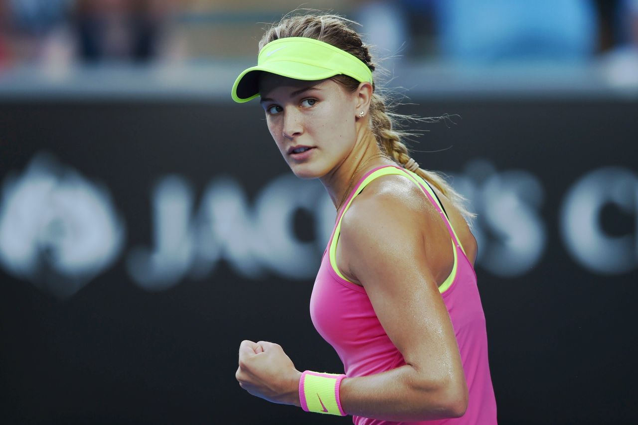 Eugenie Bouchard said she was "not offended" after being asked to do a twirl, but a former player was not impressed with the request.