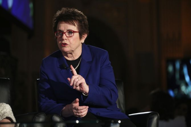 Multiple U.S. grand slam champion and equality advocate, Billie Jean King described the comment as "truly sexist," adding "if you ask the women, you have to ask the guys to twirl as well."