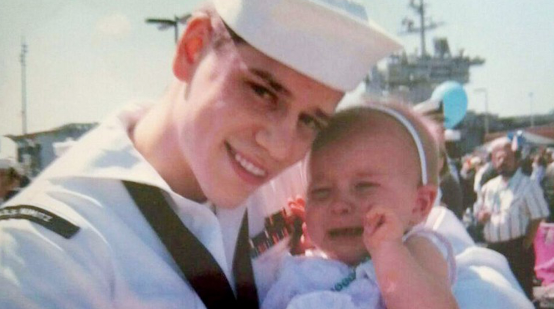 Jonathan T. Blunk, 26, served for five years in the U.S. Navy. He died shielding a friend from the gunfire inside the theater.