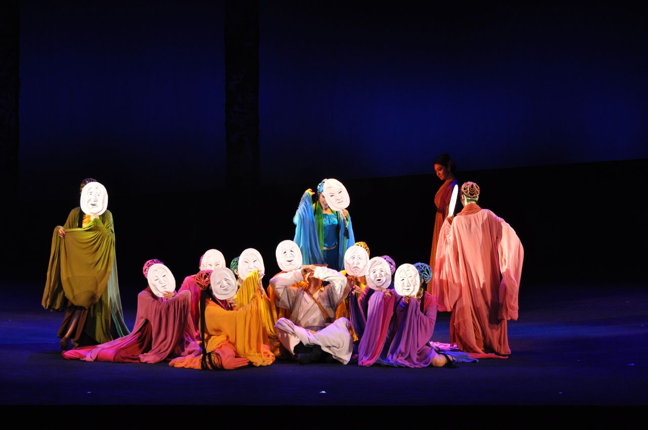 Chinese songwriter San Bao wants to make home-grown musicals to rival to some of Broadway's biggest successes. Here are some of his current and previous productions. His latest, "Nie Xiaoqian and Ning Caichen", pictured here, is currently on tour in China.