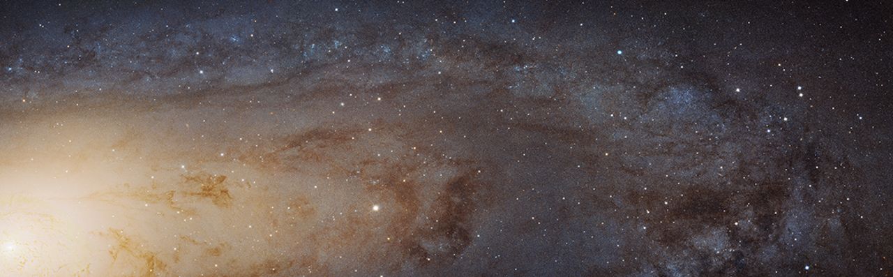 La NASA también presentó esta sorprendente vista panorámica como parte de la galaxia Andrómeda la semana pasada. Esta es la imagen más clara jamás tomada de nuestro vecino galáctico.