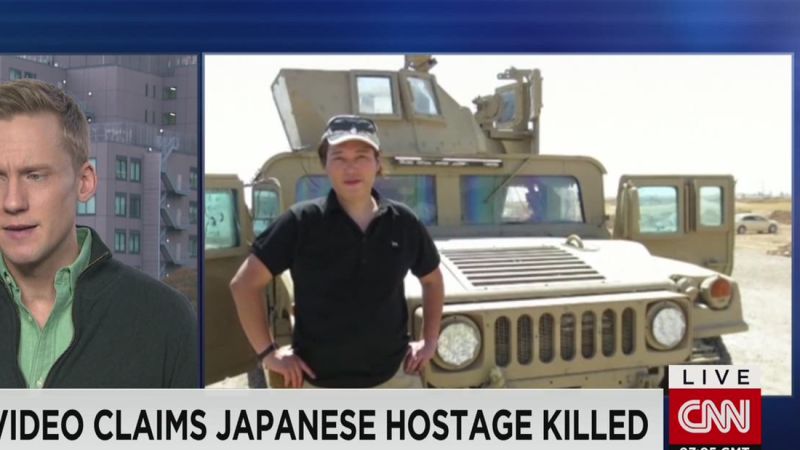 Isis Video Claims Japanese Hostage Killed Cnn