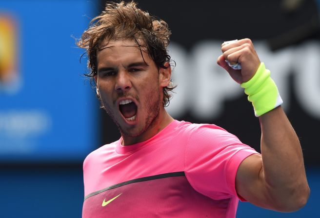 Victory was sweet for world number three Rafael Nadal to earn a quarterfinal berth at the Australian Open.