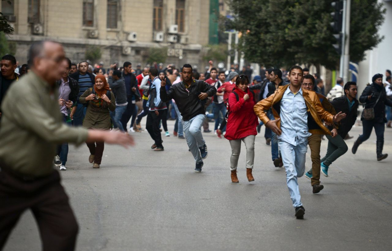 16 Dead In Protests Marking Egypt Revolution Cnn