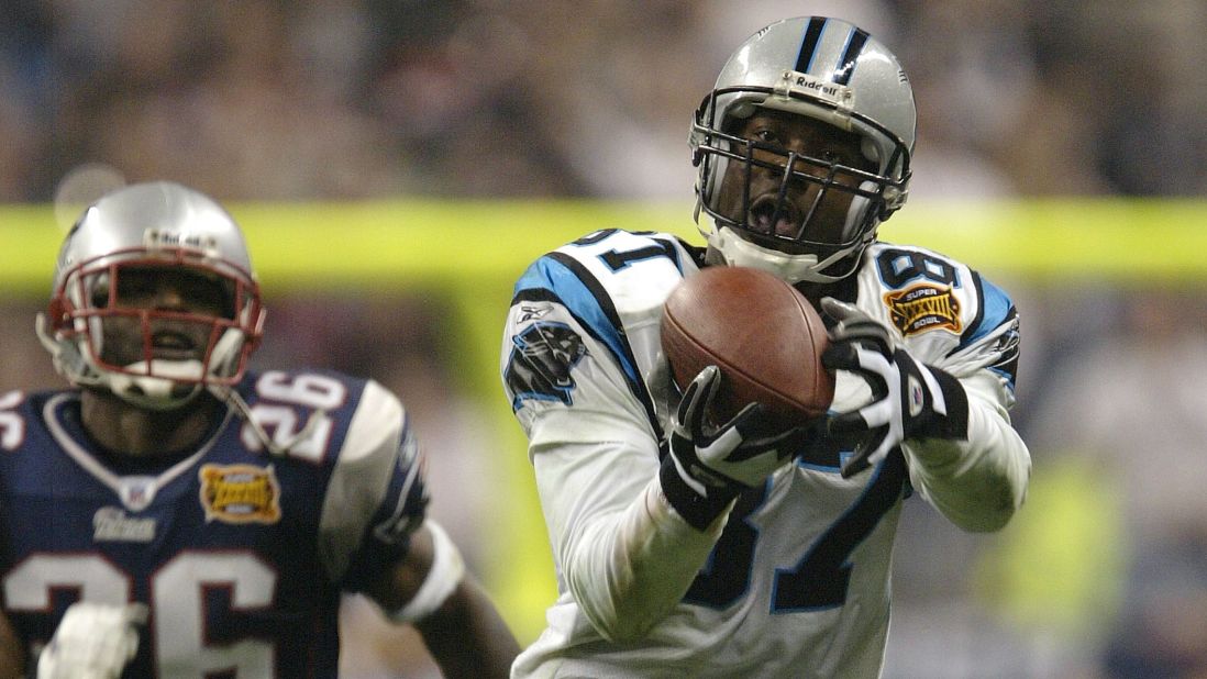<strong>Longest pass in a Super Bowl:</strong> Carolina wide receiver Muhsin Muhammad caught an 85-yard touchdown pass from Jake Delhomme during Super Bowl XXXVIII in 2004.