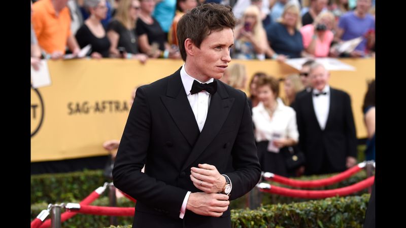 Eddie Redmayne Wins Sag Award For Best Actor Cnn 