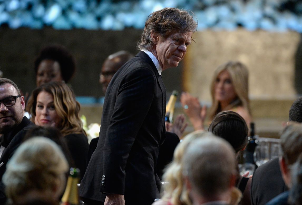 William H. Macy won outstanding actor in a comedy series for his role in "Shameless."