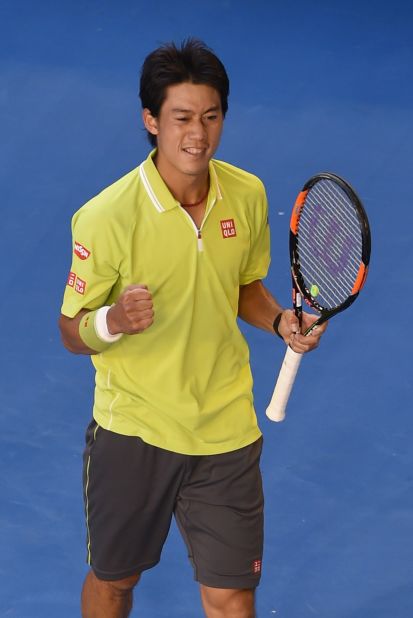 Wawrinka next faces Kei Nishikori in a rematch of their U.S. Open quarterfinal Nishikori won. 