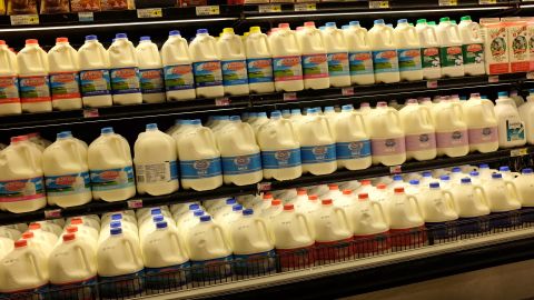 Got milk? If severe weather is predicted you may not see the shelves packed like this.