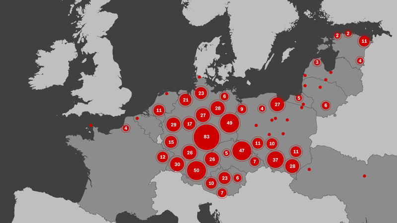 Interactive Map Nazi Death Camps CNN   150126142509 Europe Map02 Large Png 