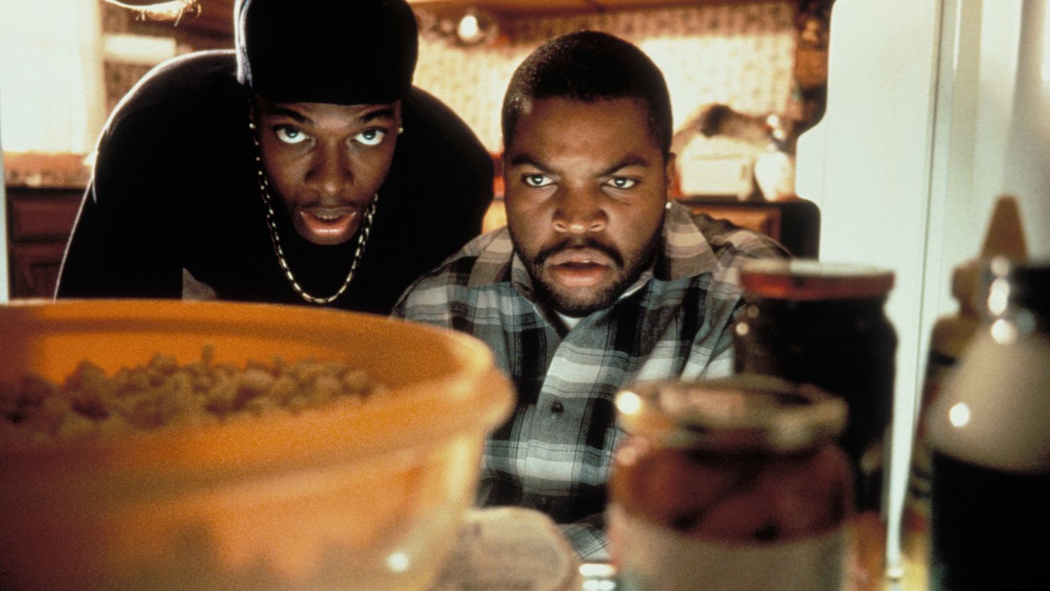 Chris Tucker, left, and Ice Cube starred in the 1995 film "Friday." 