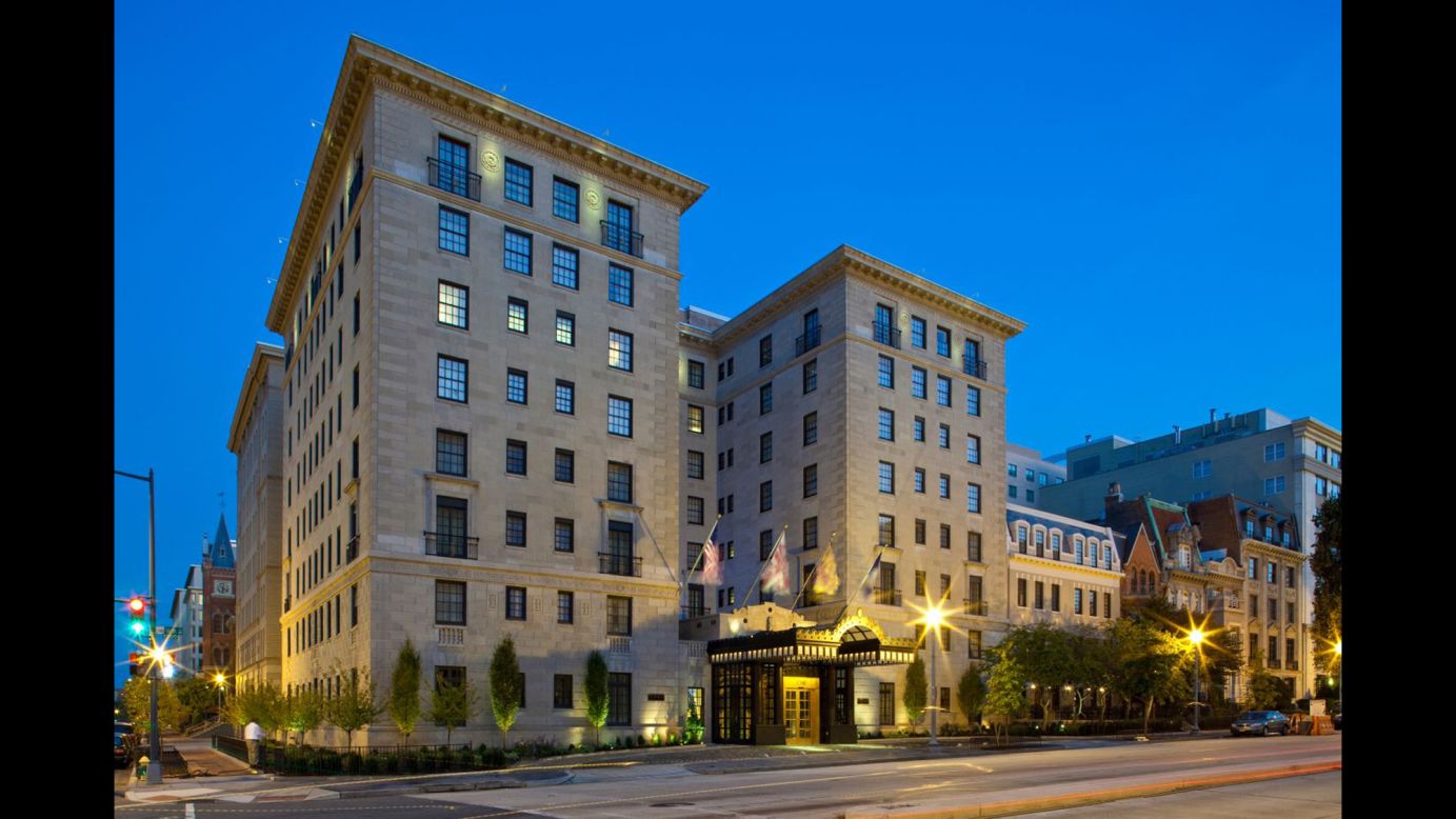  The Jefferson, Washington, D.C., offers the elegance of a boutique hotel in the nation's capital. But it also offers tributes to Thomas Jefferson around the property, including documents with the famed U.S. President's signature.
