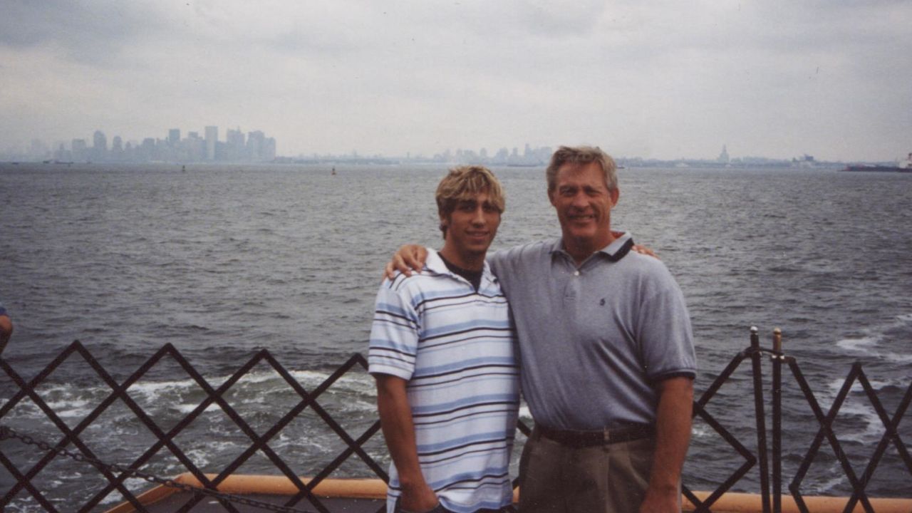 Ferguson and his father visit New York City after his arrest. This was his last trip there for a decade.