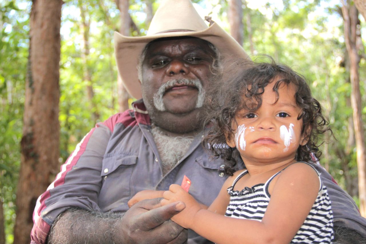 The most important issue for Kuku Yalanji elder Peter Wallace is ensuring that their young people are proud of who they are and where they come from.