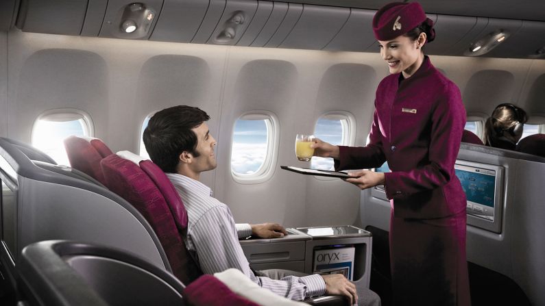 Inflight Internet is available on all of Qatar Airways' B787 aircraft and select A319, A320 and A321. Sadly, the connection doesn't support video streaming.