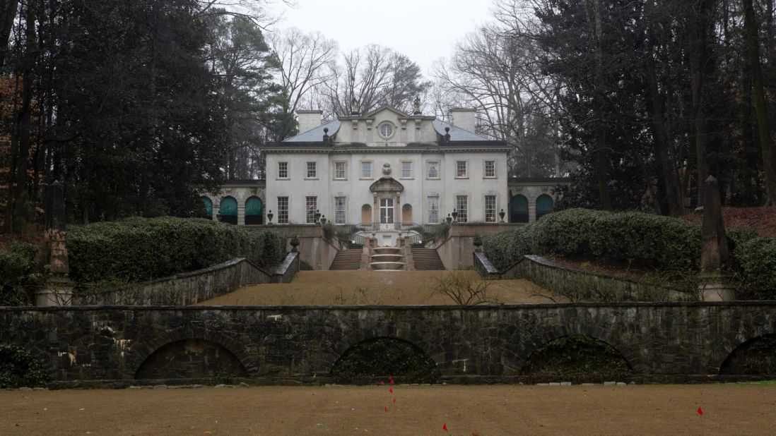 The Atlanta History Center's Swan House played a role in the "Hunger Games" films, portraying President Snow's mansion.