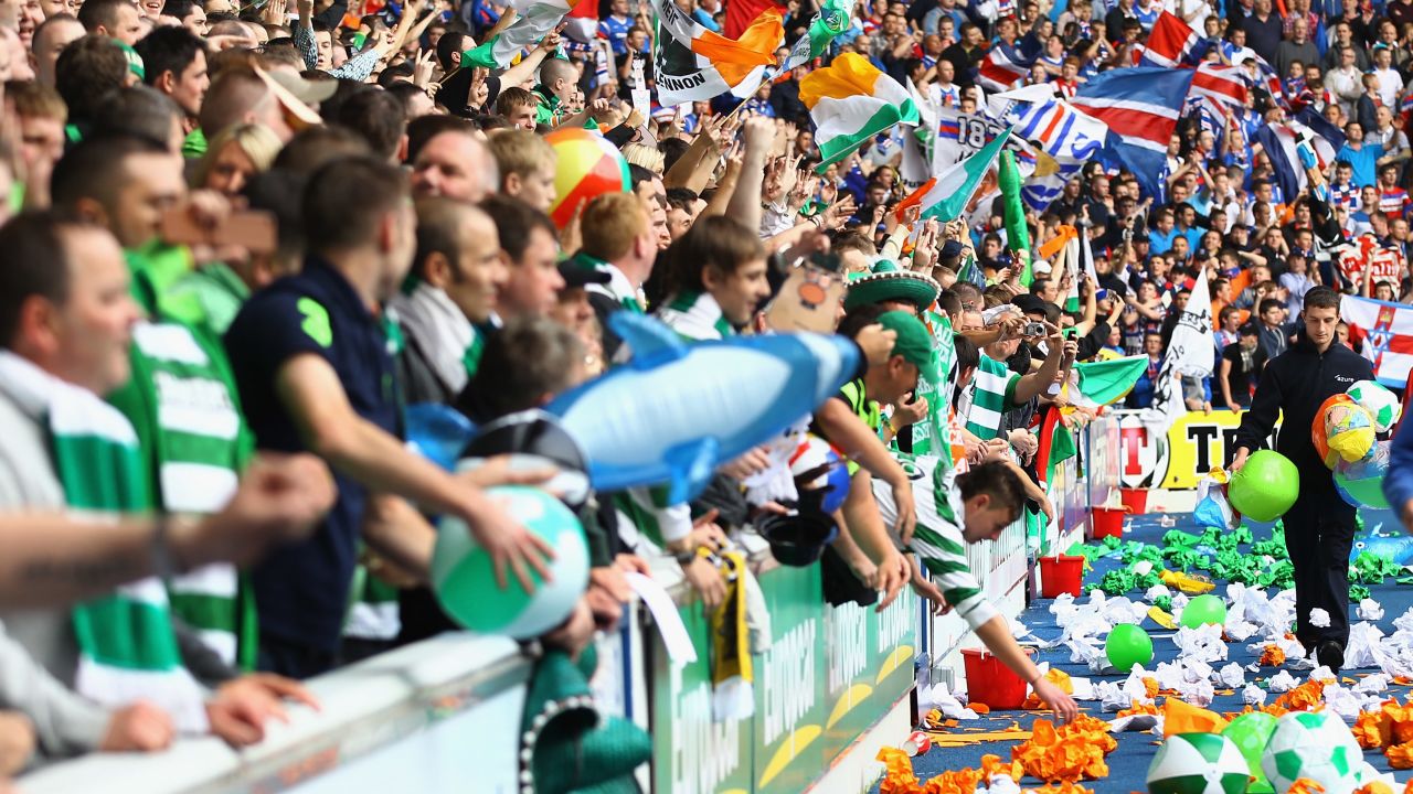 Glasgow is home to  rival soccer teams Celtic and Rangers.