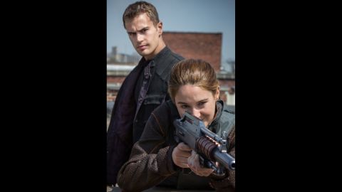 "The Hunger Games" was one of the original dystopian series, featuring futuristic, dark settings where teens battle the odds (or adults) to save humanity. Veronica Roth's "Divergent" trilogy continues in this vein with weapon-toting, butt-kicking heroine Tris Prior (Shailene Woodley on the big screen).