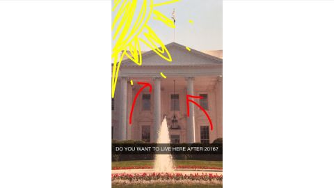 Ashley Codianni Snapchats with Senator Rand Paul