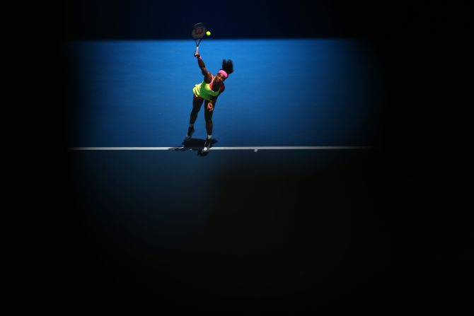Williams has never lost a semifinal or final at the Australian Open, which doesn't bode well for her next opponent, Madison Keys.