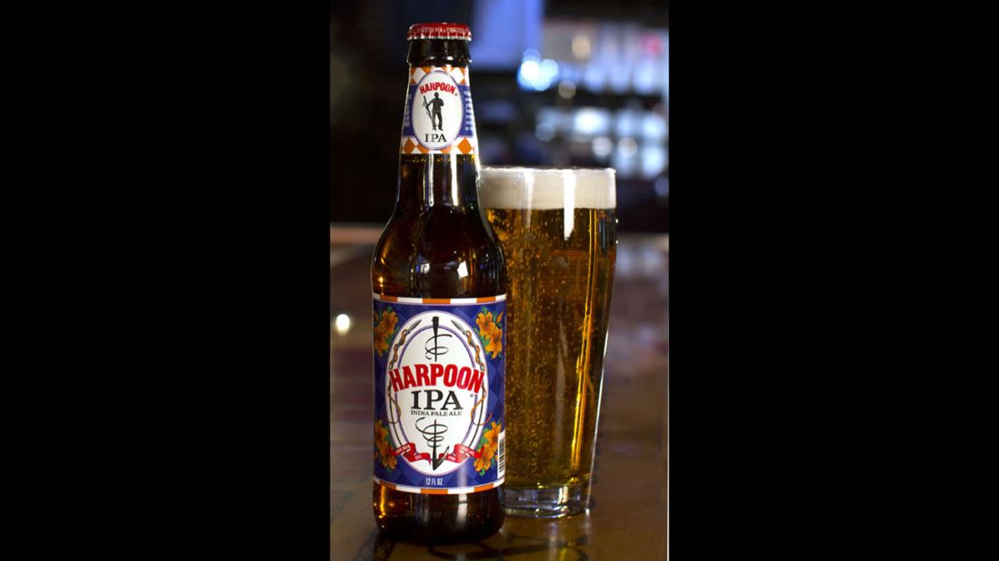 <strong>Harpoon IPA -- Harpoon Brewery </strong>(Boston, Massachusetts, and Windsor, Vermont)<br />