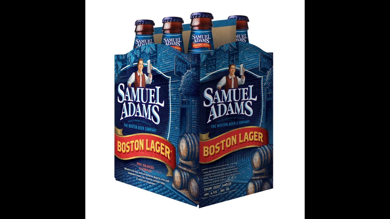 <strong>Boston Lager -- Samuel Adams</strong> (Boston, Massachusetts)<br />