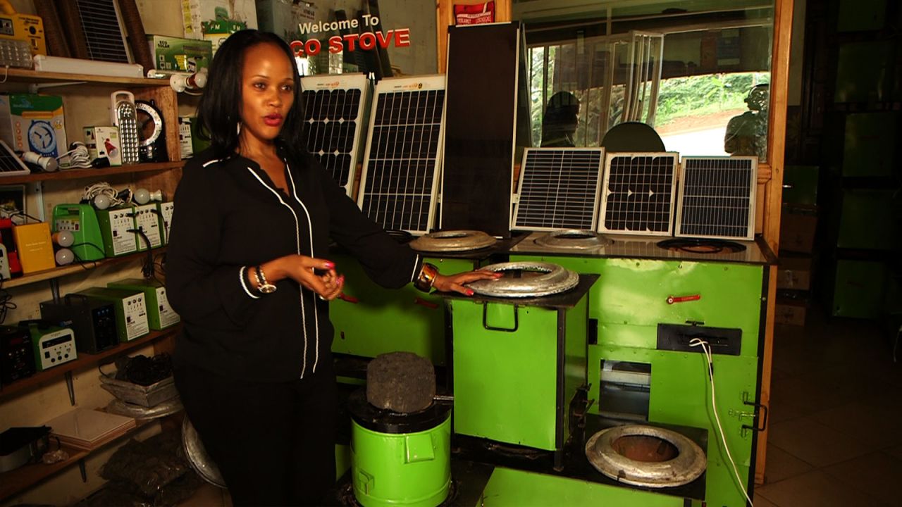 Inspired by the desire to use energy more efficiently and to help save the environment, Rose Twine, pictured, conceived the "eco stove" with her brother in 2009. The Kampala-based startup hopes to offer a more eco-friendly cooking solution to homeowners, who frequently suffer from respiratory issues as a result of using wood and charcoal for cooking indoors. 